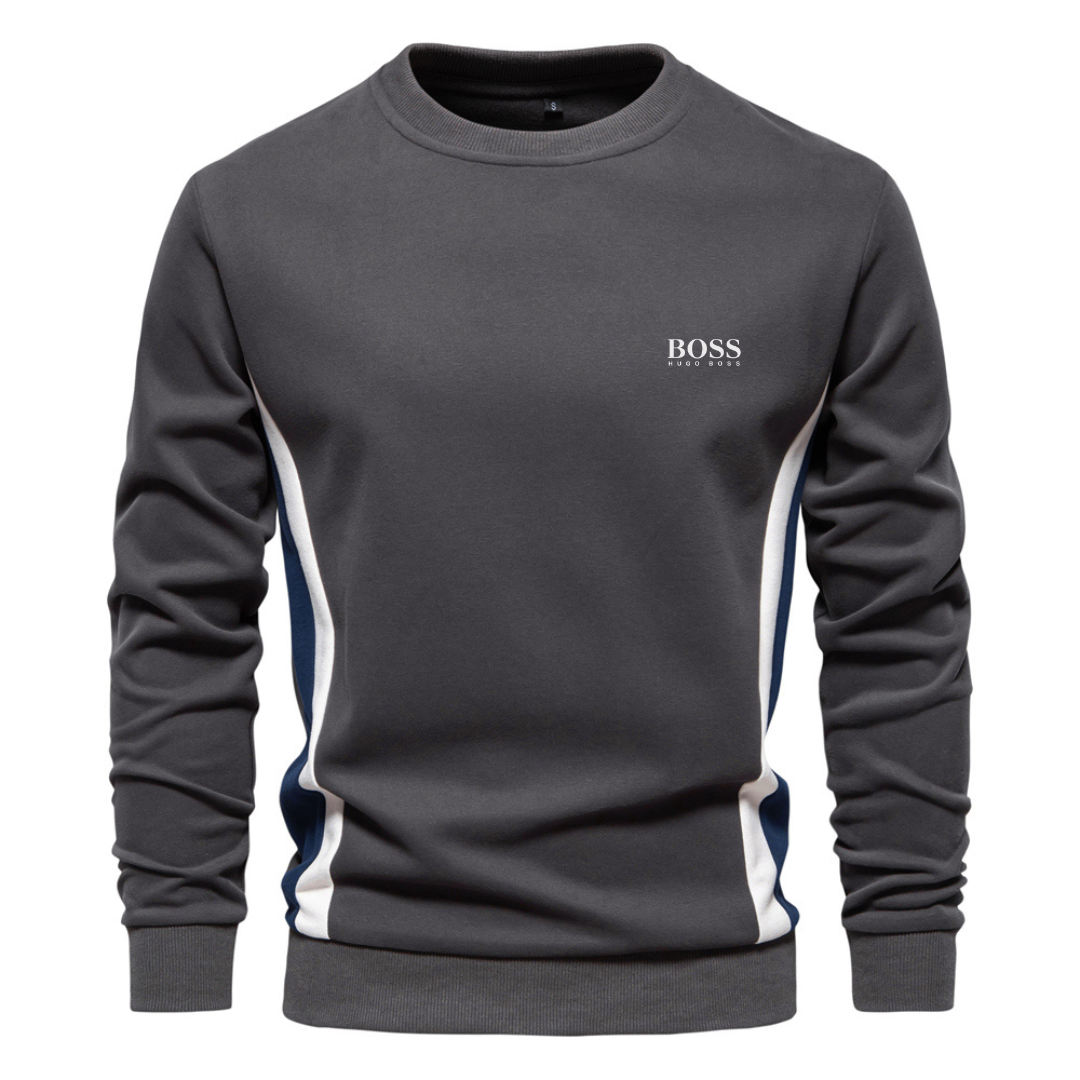 BOSS™ Cotton Crew Neck Sweatshirt