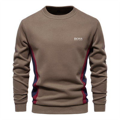 BOSS™ Cotton Crew Neck Sweatshirt