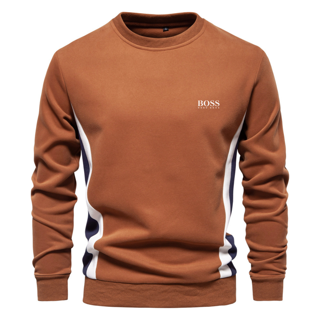 BOSS™ Cotton Crew Neck Sweatshirt