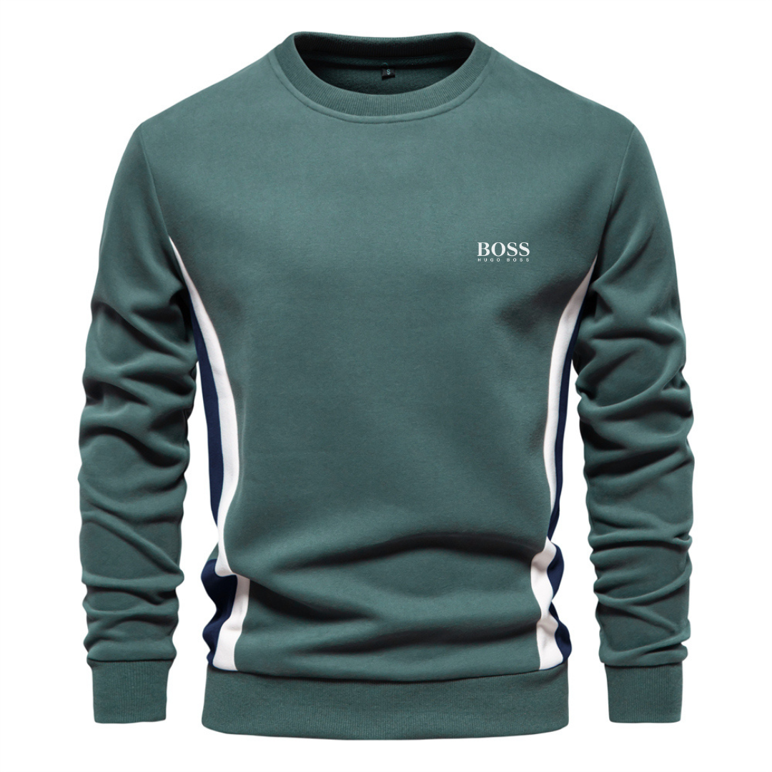 BOSS™ Cotton Crew Neck Sweatshirt