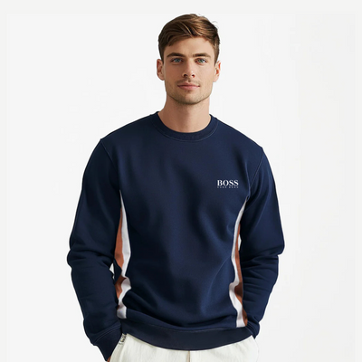 BOSS™ Cotton Crew Neck Sweatshirt